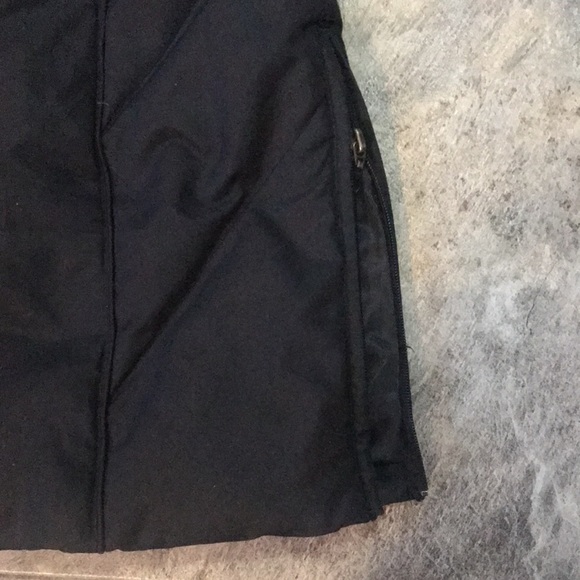 PERRY ELLIS Down Filled Long Black Warm Winter Puffy Parka Coat - Picture 5 of 8